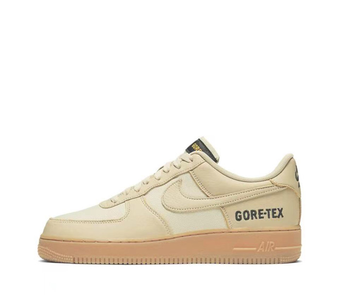 Men's Air Force 1 Low Cream/Tan Shoes 0270 Men's Air Force 1 Low Cream/Tan Shoes 0270